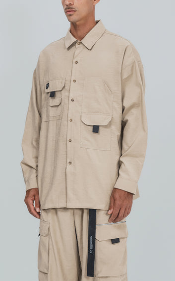 CAMISA ML UNITY [BEIGE]