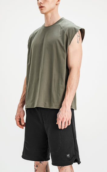 SUDADERA STRONG [ MILITAR ]