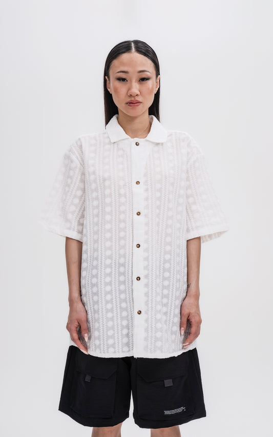 CAMISA MC WONDER ZODIACO [OFF WHITE]