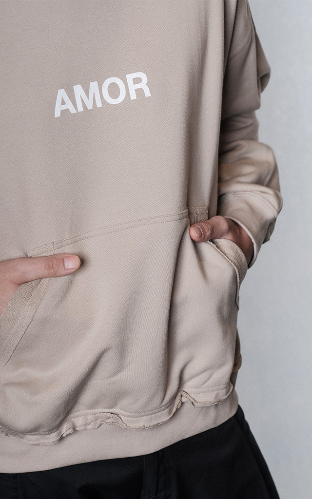 Hoodie Effect Amor [ Chia ]