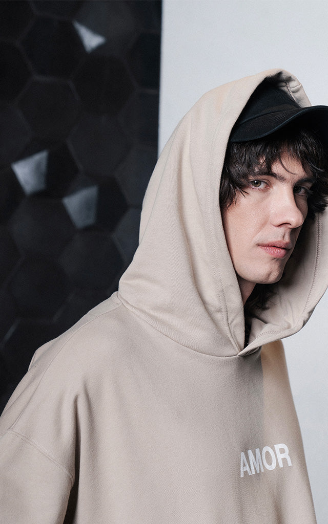 Hoodie Effect Amor [ Chia ]