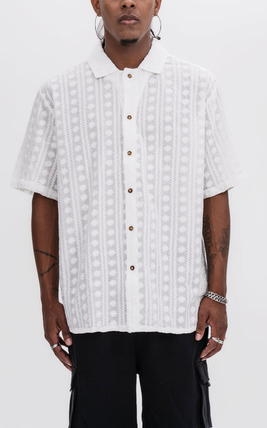 Camisa MC Wonder Zodiaco [ Off White ]