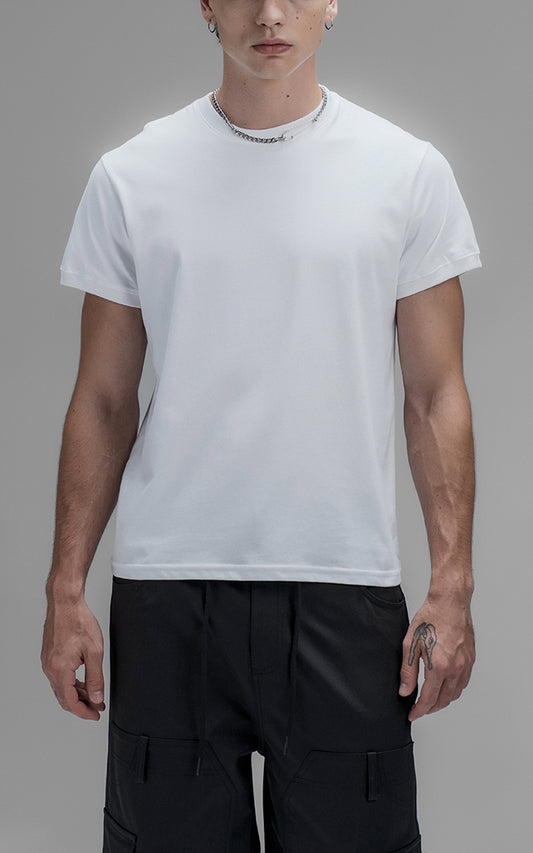 Remera Slim Fit [ Blanco ]