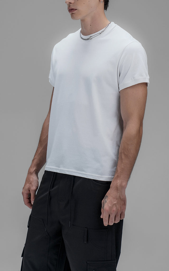 Remera Slim Fit [ Blanco ]