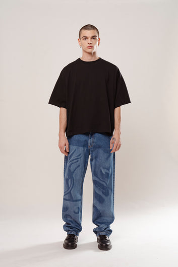 PANTALON WIDE LEG TOTO SANCHEZ [ LASER ]