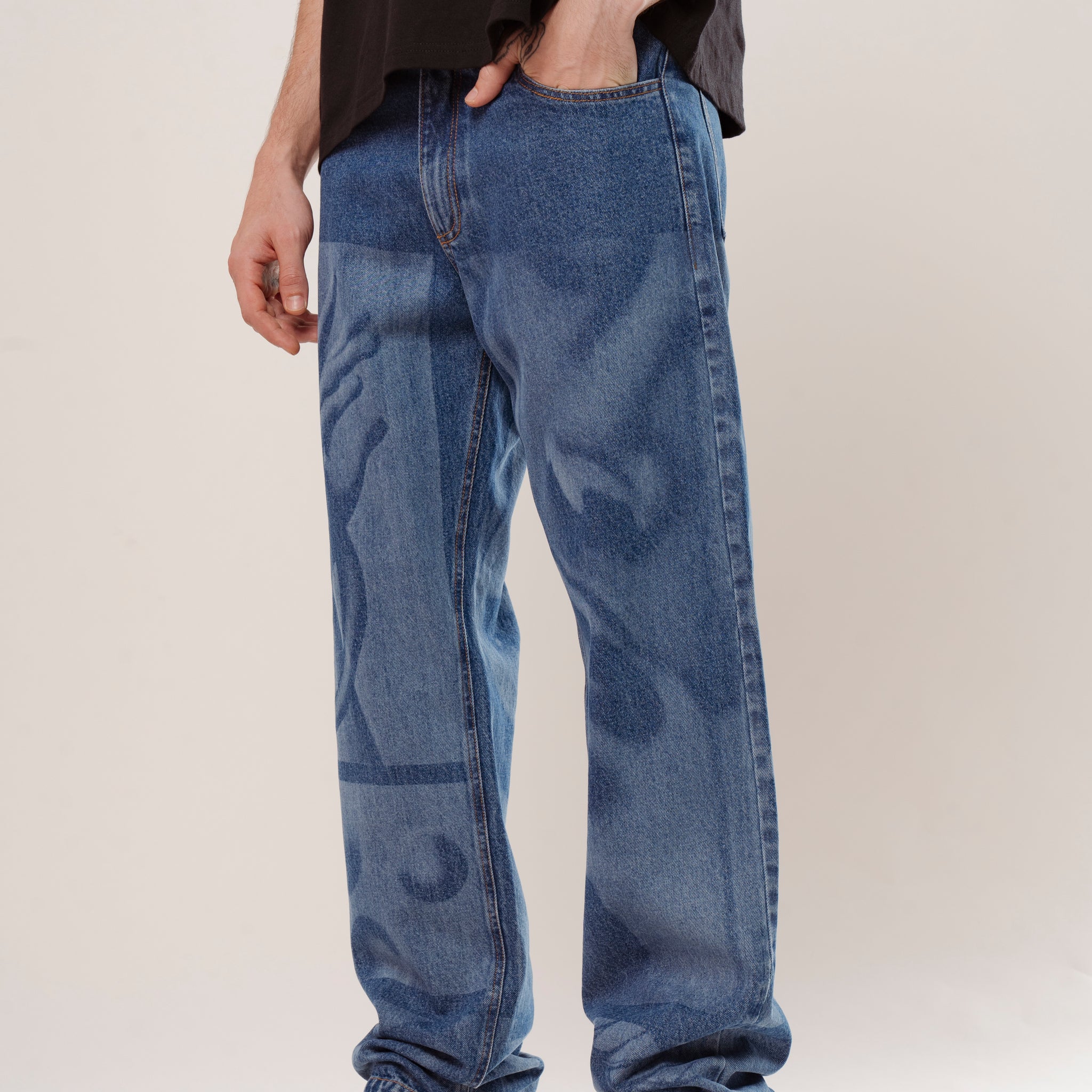 PANTALON WIDE LEG TOTO SANCHEZ [ LASER ]