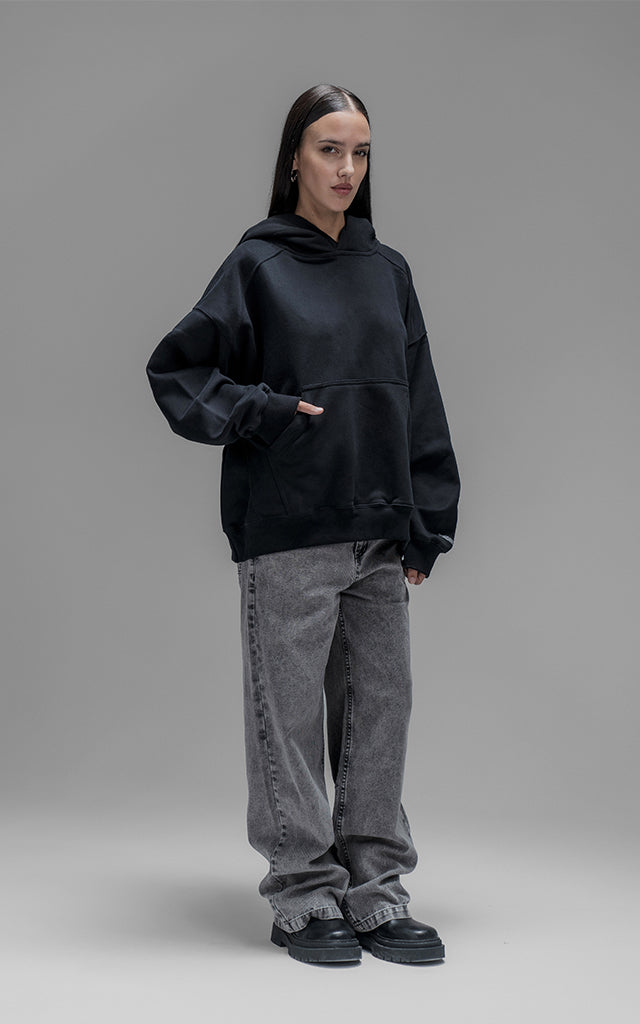 Hoodie Fusion [ Negro ]
