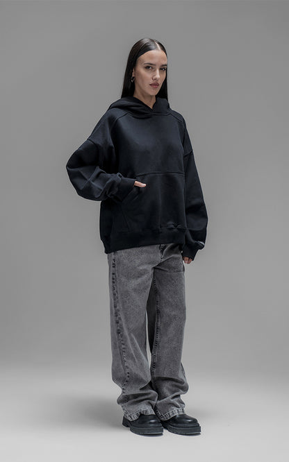 Hoodie Fusion [ Negro ]