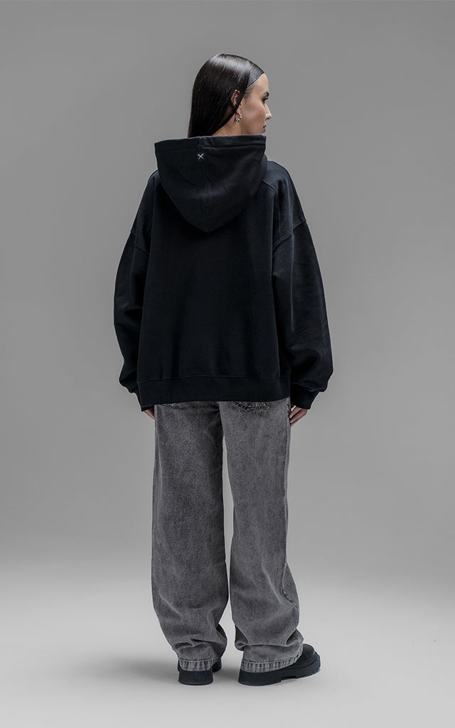 Hoodie Fusion [ Negro ]