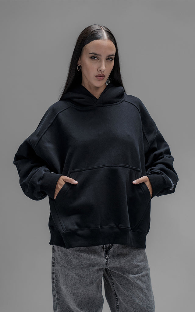 Hoodie Fusion [ Negro ]