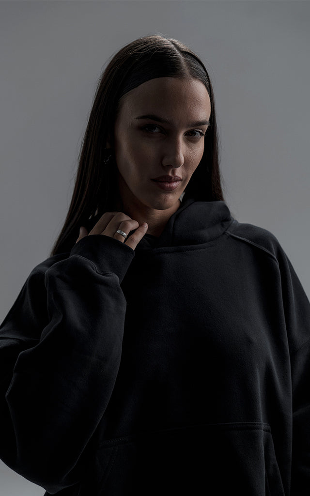 Hoodie Fusion [ Negro ]