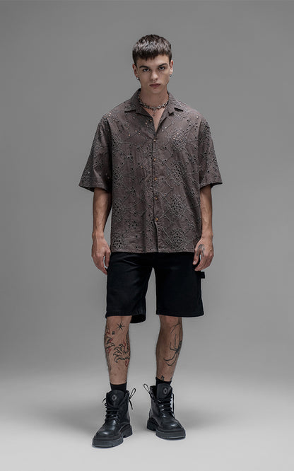 Camisa Dust [Chocolate]