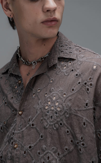 Camisa Dust [Chocolate]