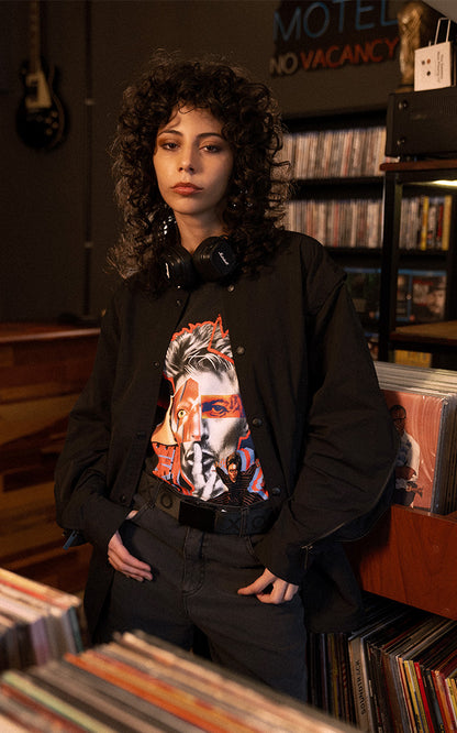 Remera David Bowie [ Nevado ]