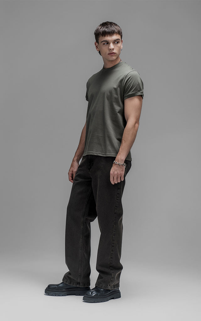 Remera Slim Fit [ Militar ]