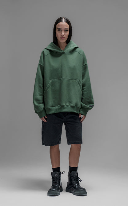 Hoodie Fusión [ Verde ]