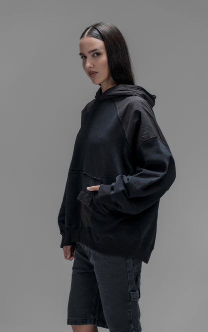 Hoodie Distopic [ Negro ]