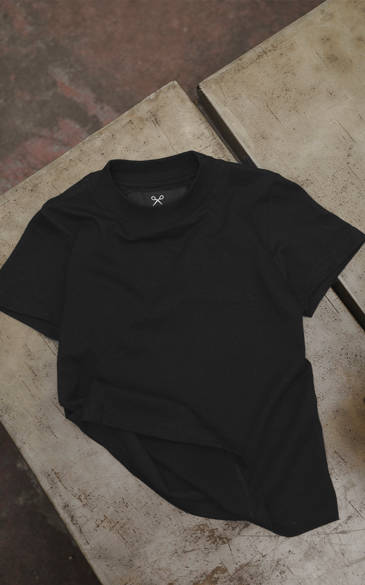 Remera Basic W [ Negro ]
