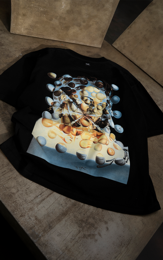 Remera Salvador Dalí [ Negro ]