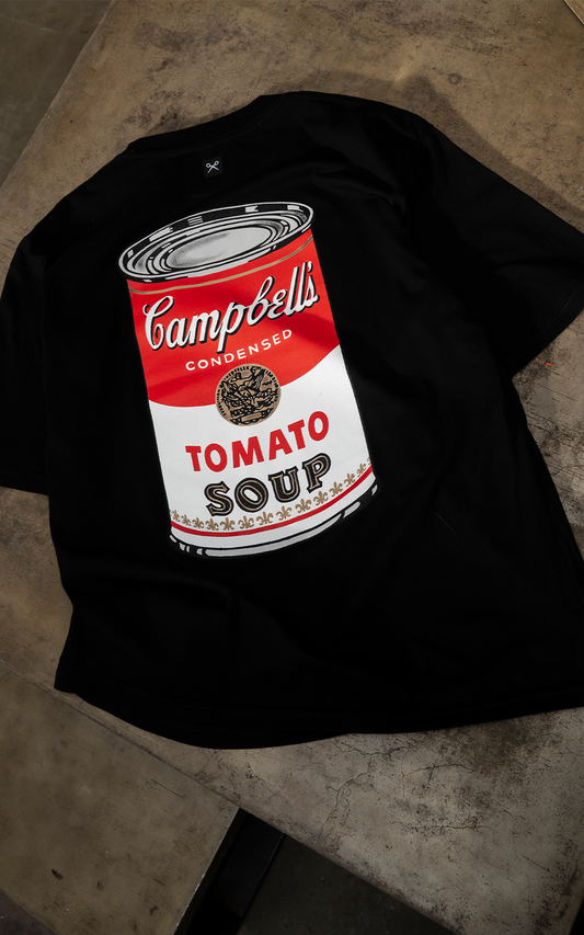 Remera Andy Warhol [ Negro ]