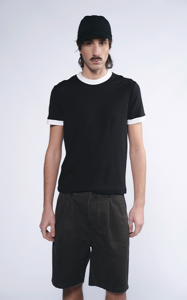 Remera Daily Tee [ Negro ]