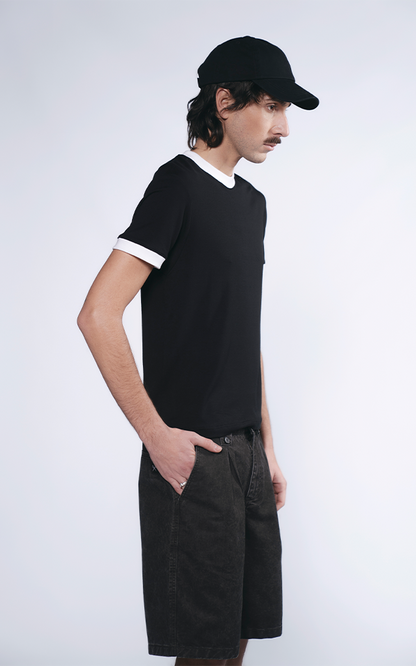 Remera Daily Tee [ Negro ]