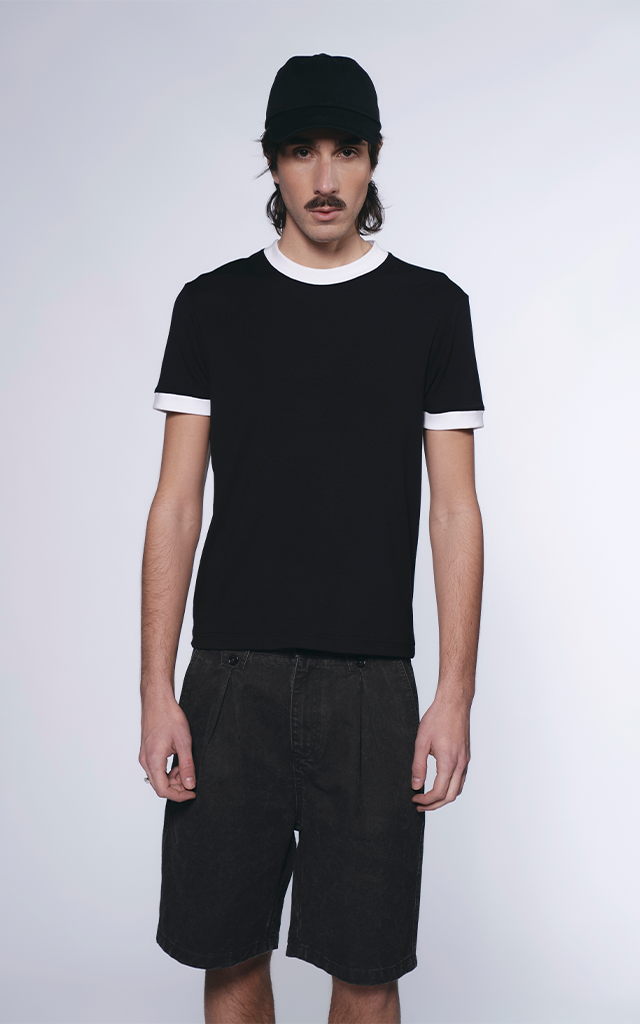 Remera Daily Tee [ Negro ]