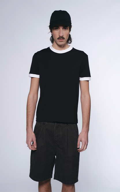 Remera Daily Tee [ Negro ]