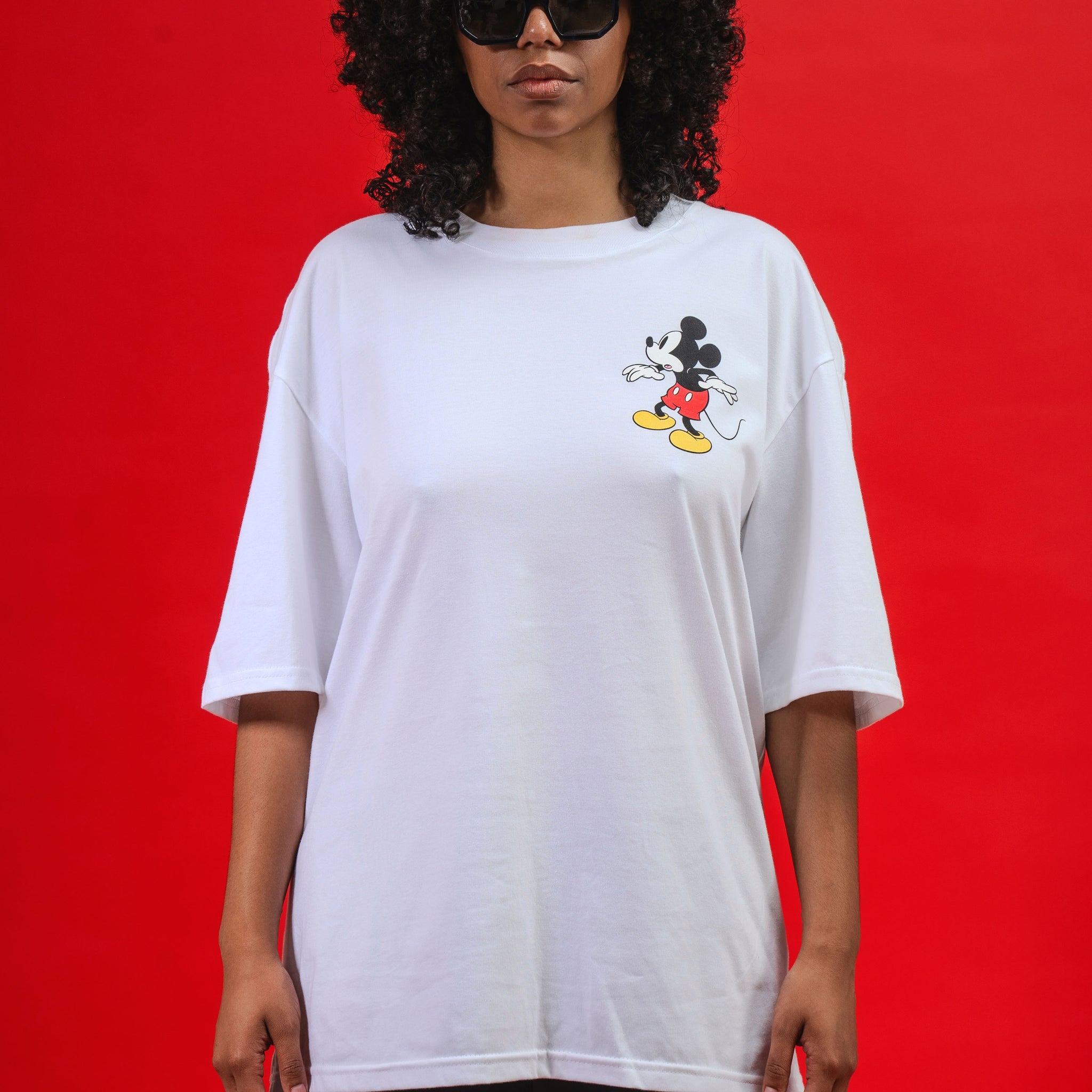 REMERA DISNEY SHADOW [ BLANCO ]