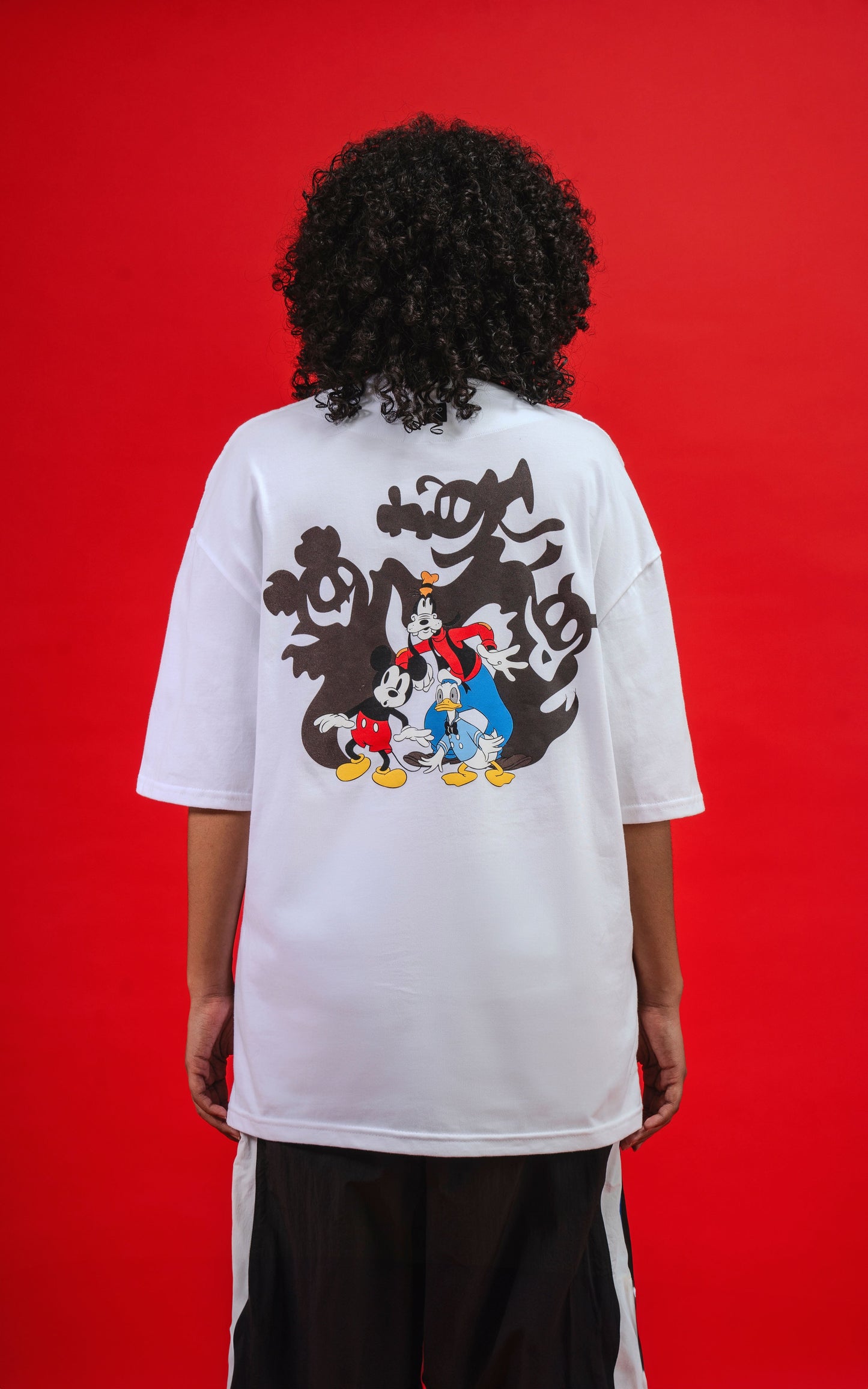 Remera Disney Shadow [ Blanco ]