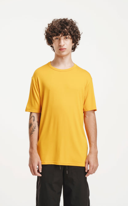 Remera Crep Regular [ Azafran ]