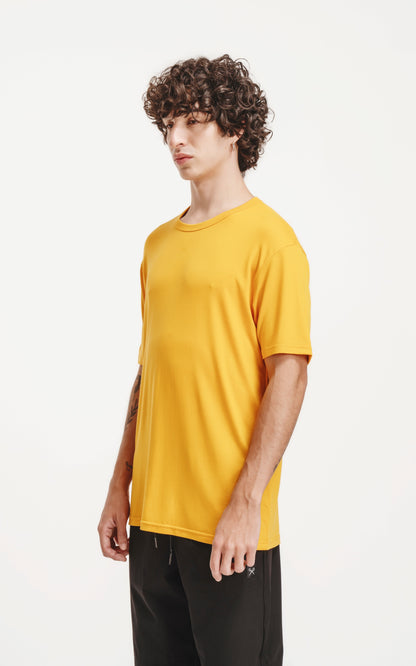 Remera Crep Regular [ Azafran ]