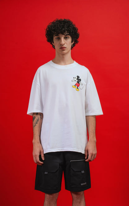 Remera Disney Shadow [ Blanco ]