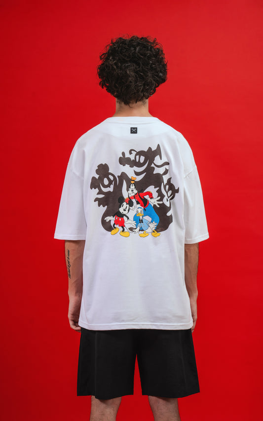 REMERA DISNEY SHADOW [ BLANCO ]