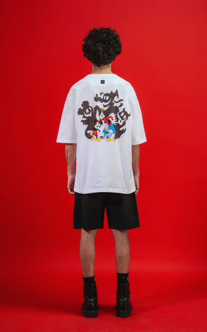 Remera Disney Shadow [ Blanco ]