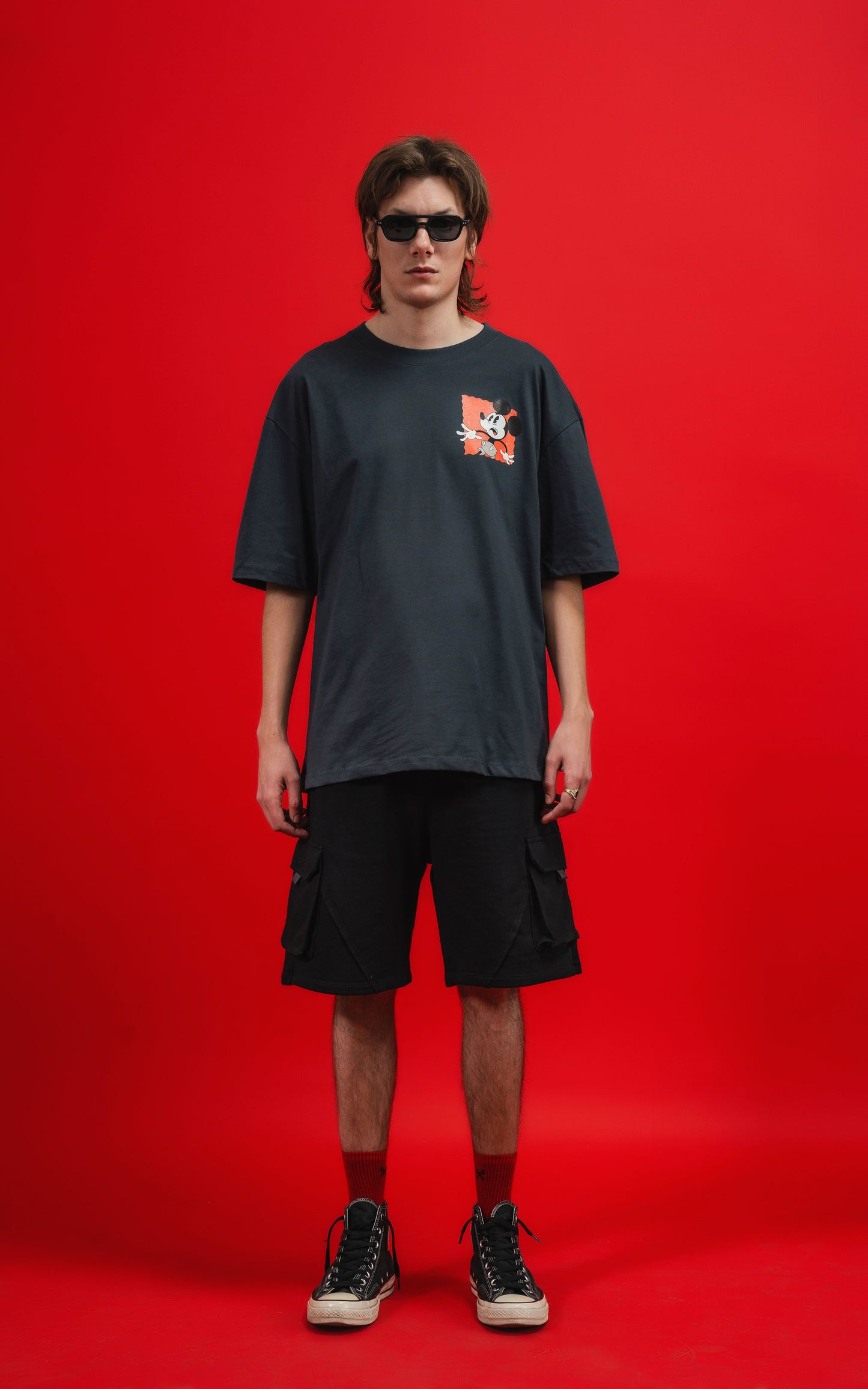 Remera Disney Grave Situation [ Carbon]