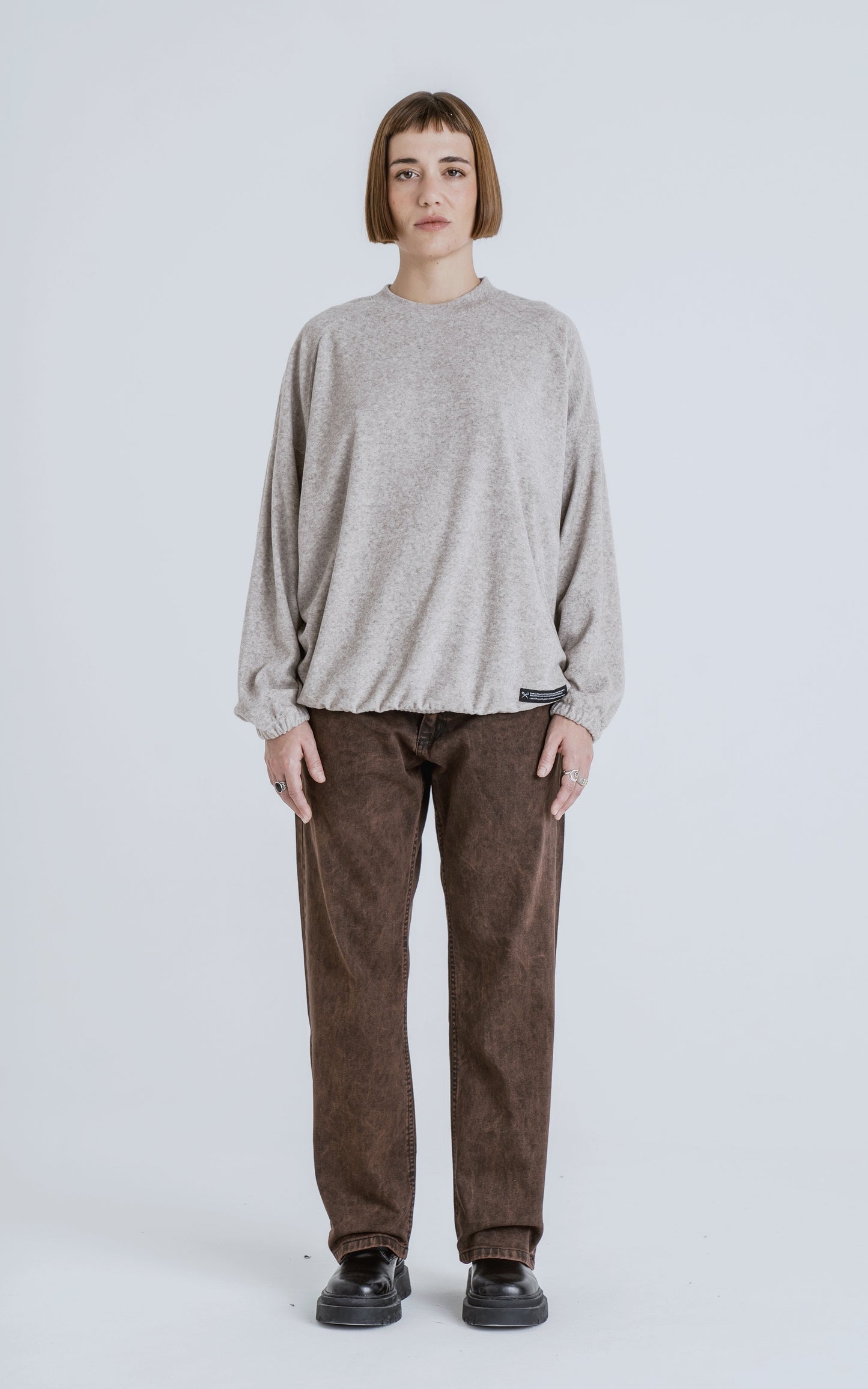 Sweater Face [ Beige ]