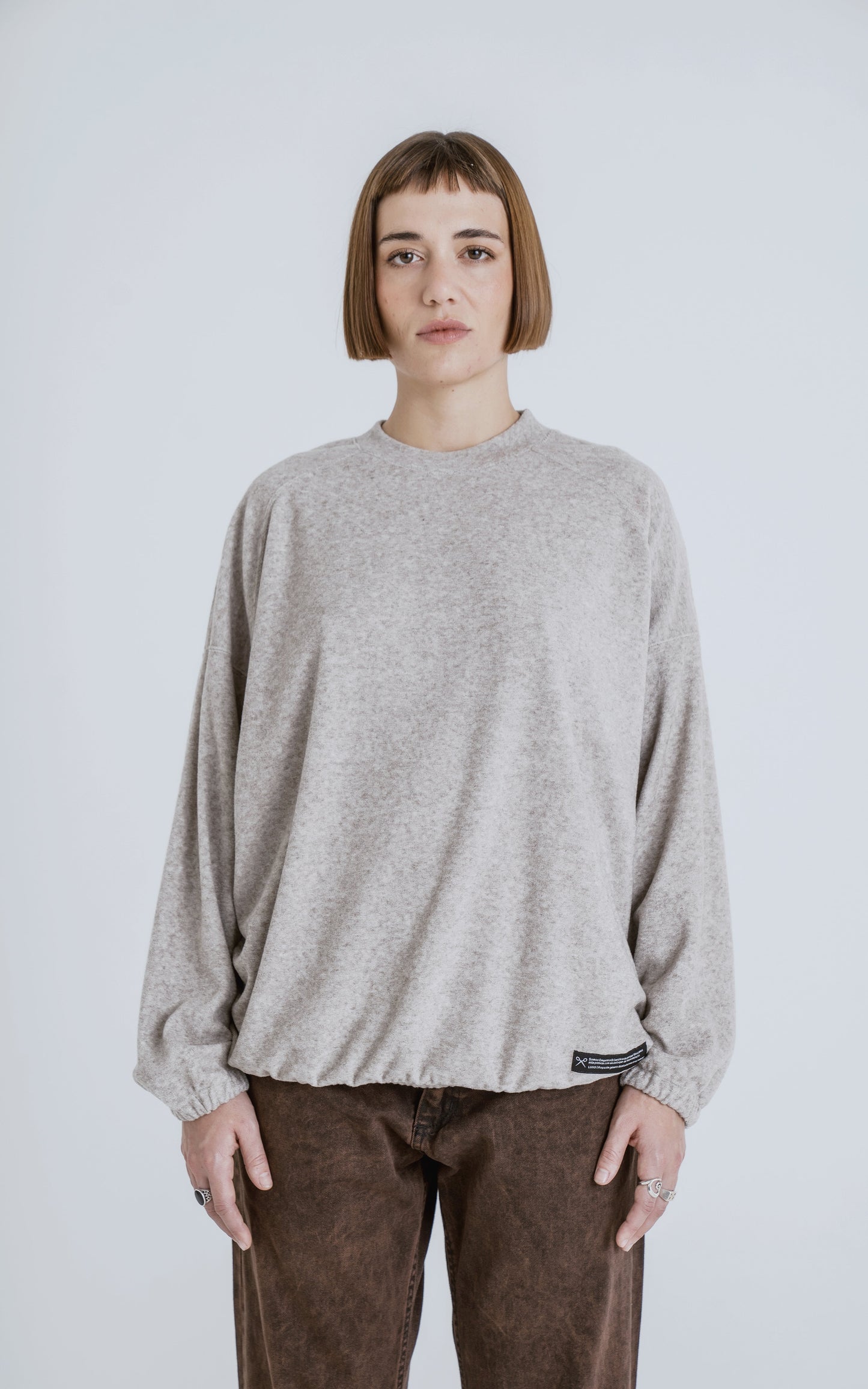 Sweater Face [ Beige ]