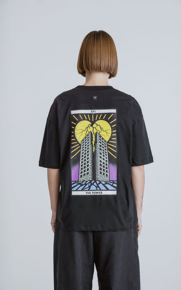 REMERA LA TORRE [ NEGRO ]