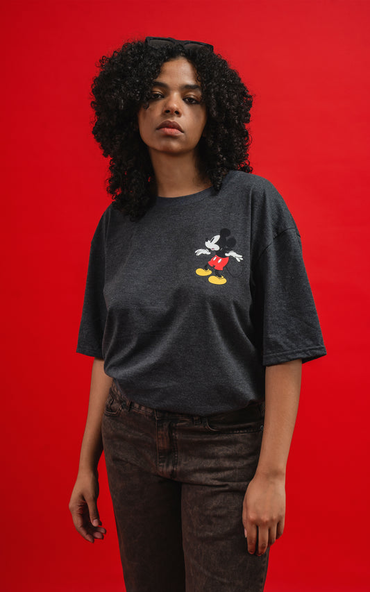 REMERA DISNEY SHADOW [ MELANGE OSC. ]