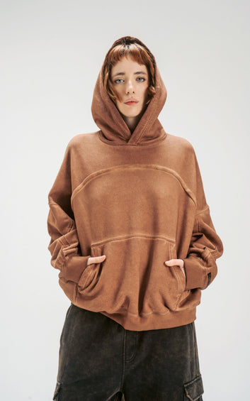 HOODIE FUTURO [ BEIGE ]