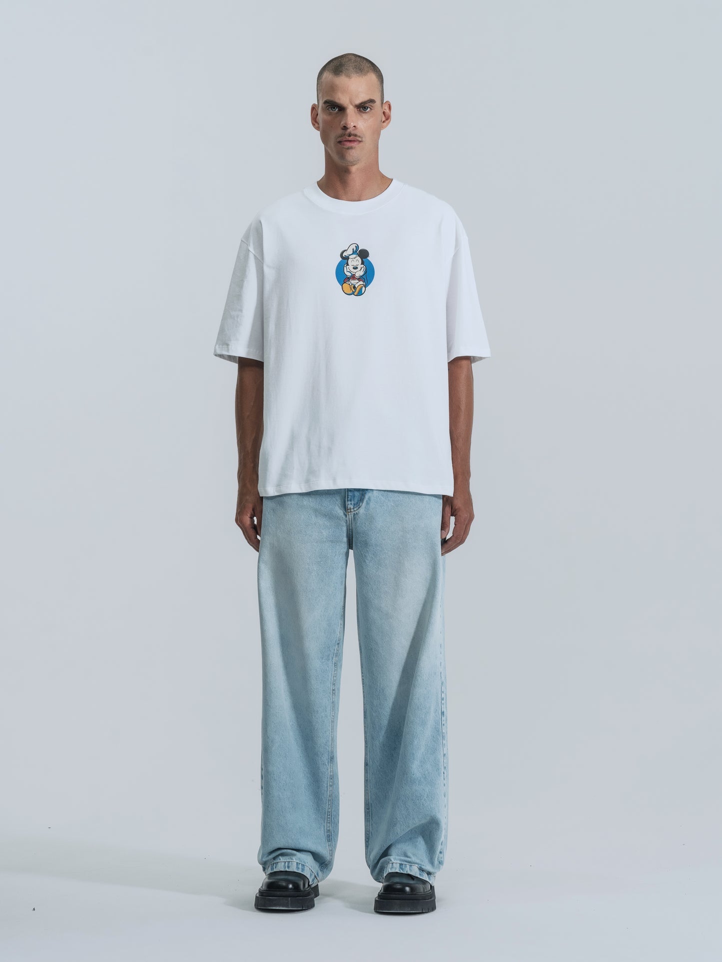 Remera Disney Chef Mickey [ Blanco ]