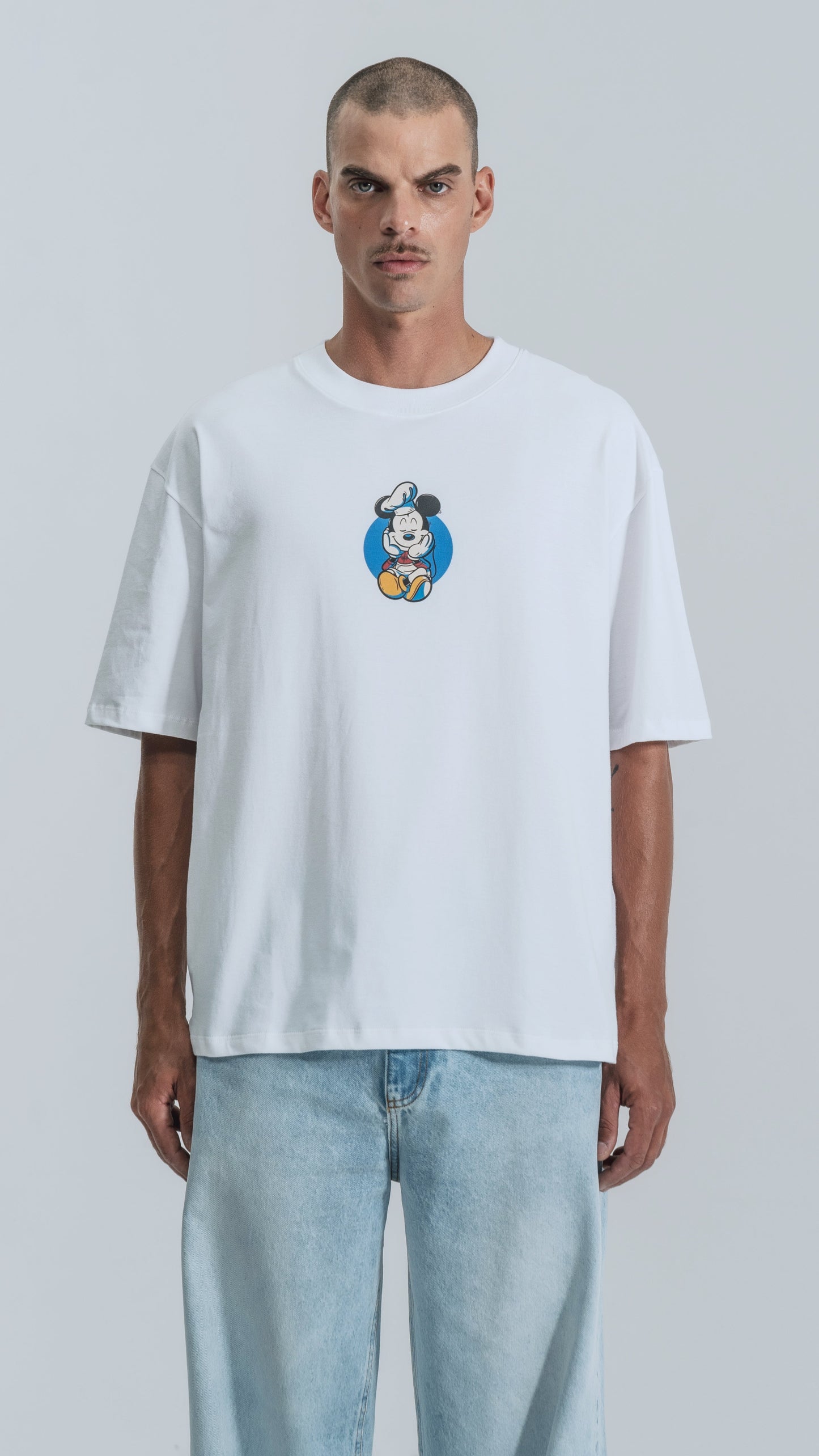 Remera Disney Chef Mickey [ Blanco ]