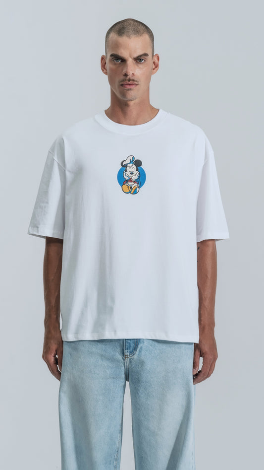 Remera Disney Chef Mickey [ Blanco ]