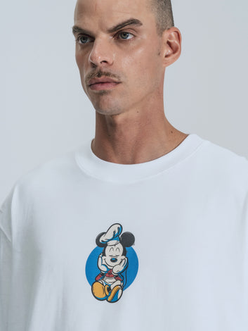 REMERA DISNEY CHEF MICKEY [ BLANCO ]