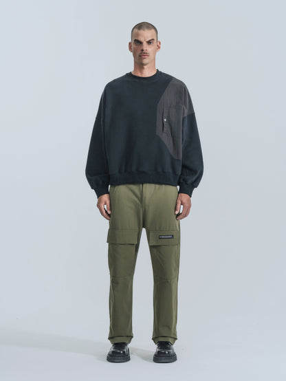 Buzo Layer [ Negro - Negro ]