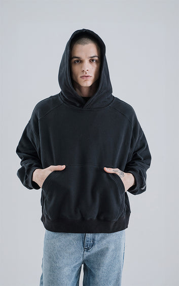 HOODIE FUSIÓN [ NEGRO ]