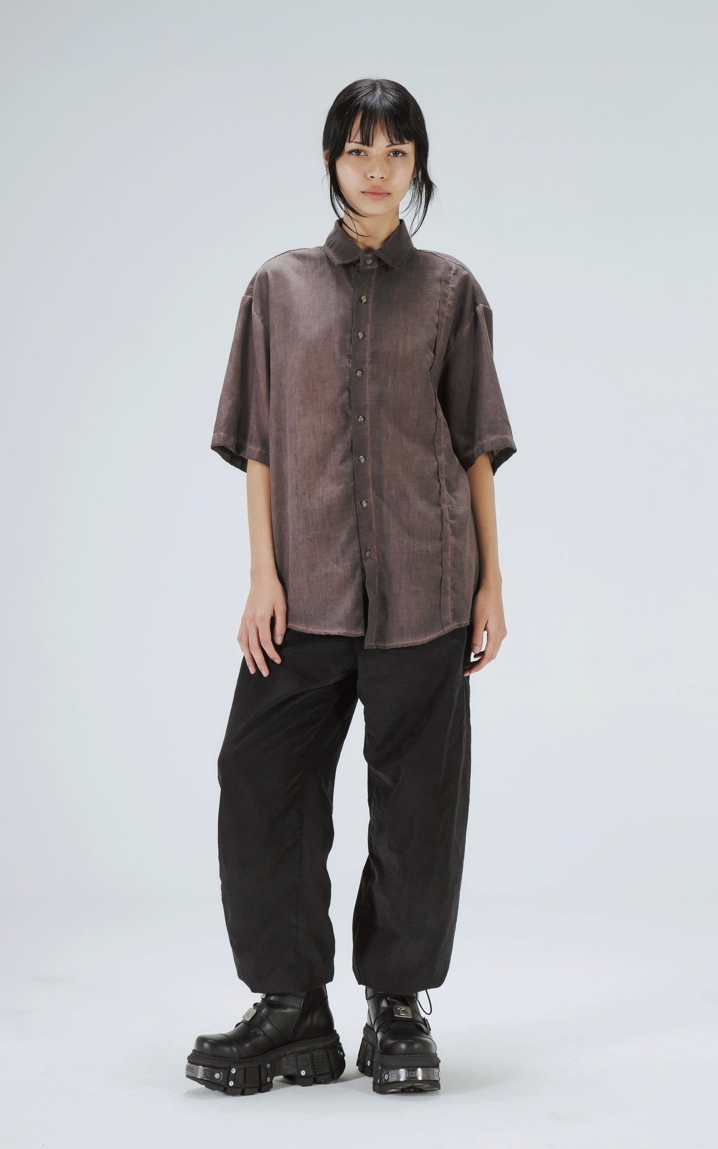 Camisa Grain [ Maltinto Gris ]