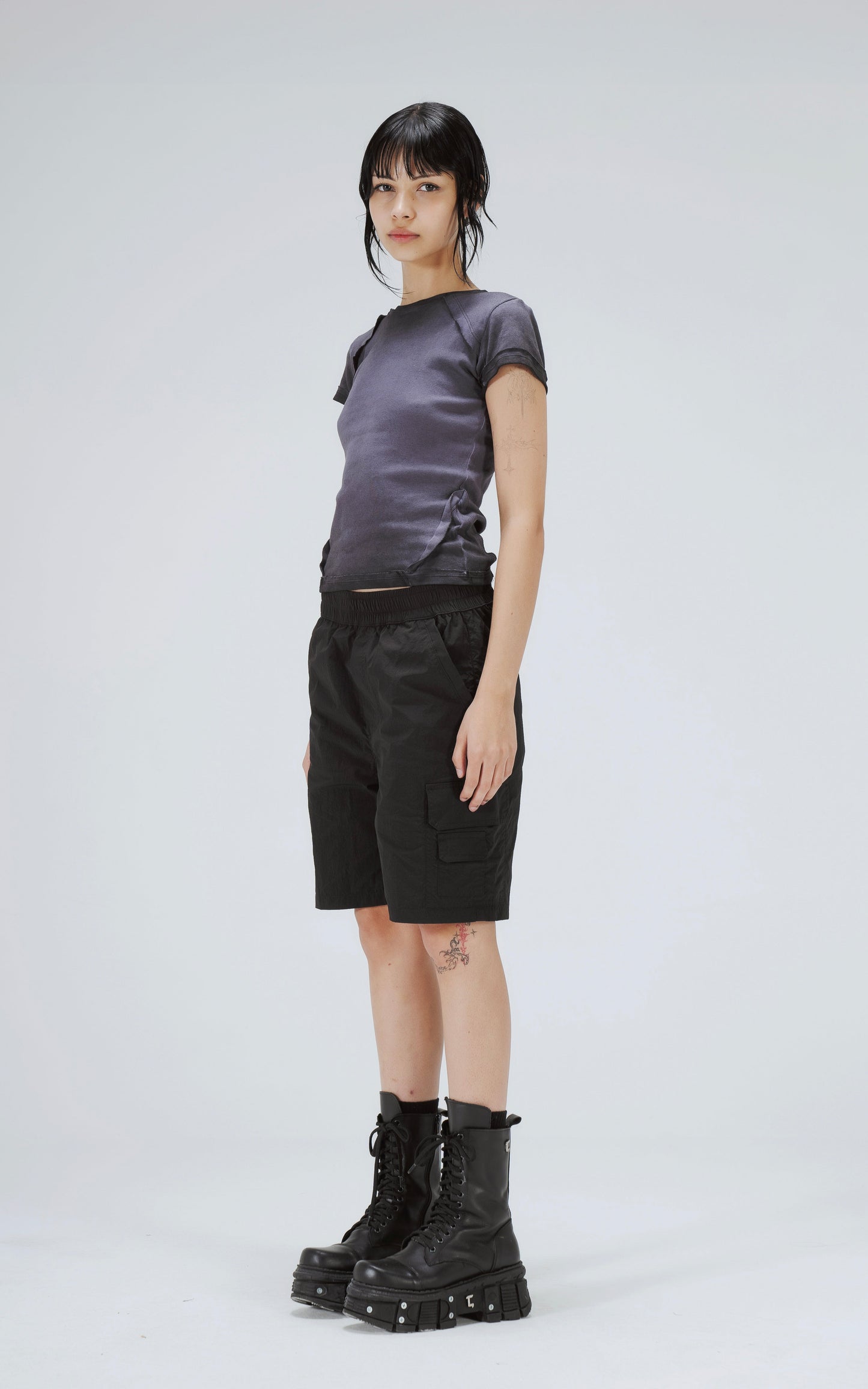 Remera Baby Tee Futuro [ Violeta ]