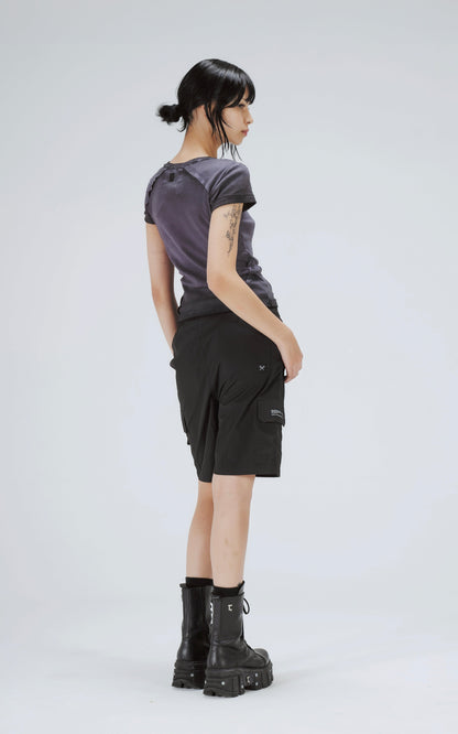 Remera Baby Tee Futuro [ Violeta ]